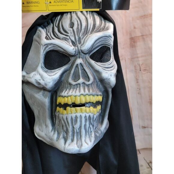 Halloween flip up Mask Skull scary costume zombie - Picture 2 of 5